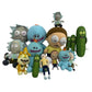 Rick & Morty Plush Toys Mix Characters LOT Preowned Pickle Rick Mr Meeseeks 5lb - Warehouse Toys