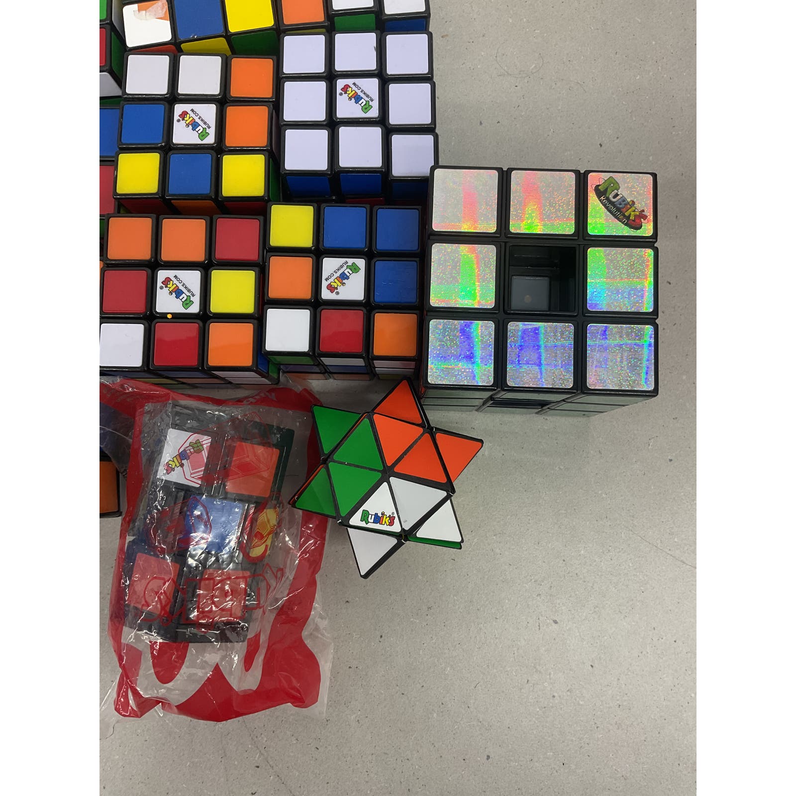 Rubik's Cube Multicolor Brain Teaser Puzzle Learning Toy Lot Wholesale - Warehouse Toys