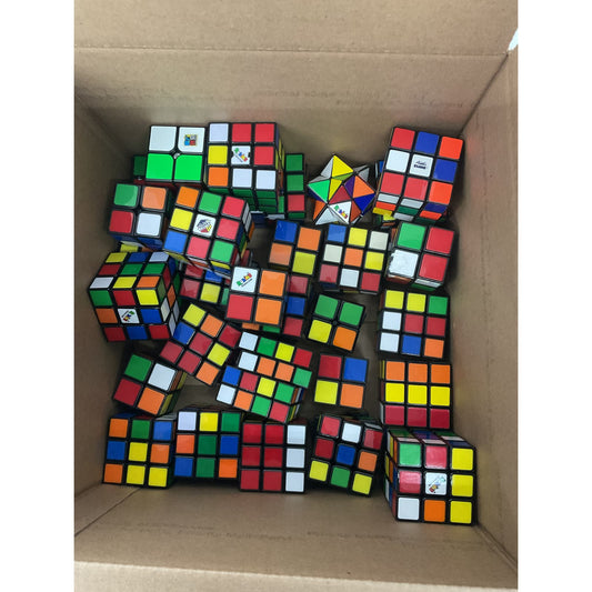 Rubik's Cube Multicolor Brain Teaser Puzzle Learning Toy Lot Wholesale - Warehouse Toys