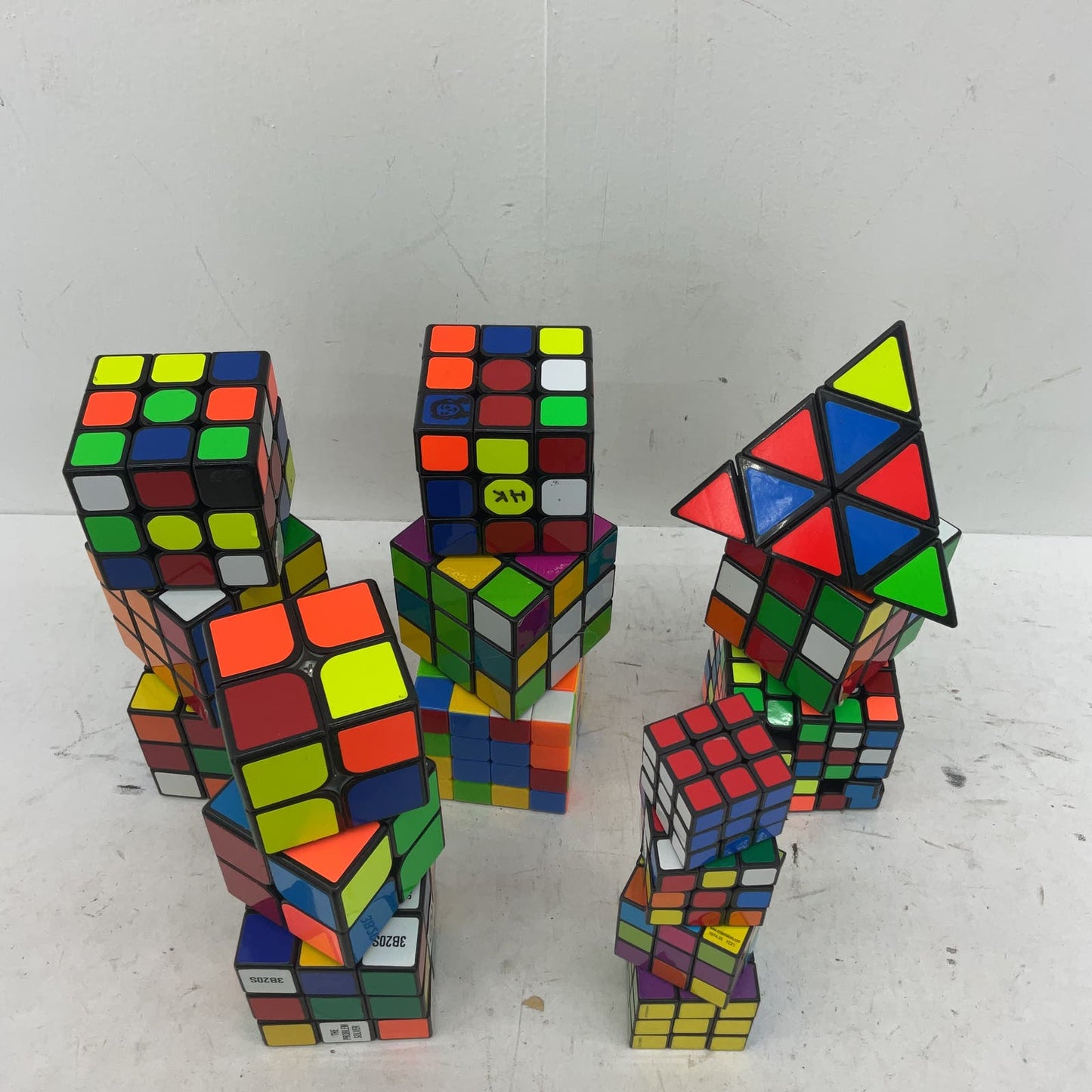 Rubix Cube Multicolor Puzzle Educational Game Toys Lot - Warehouse Toys