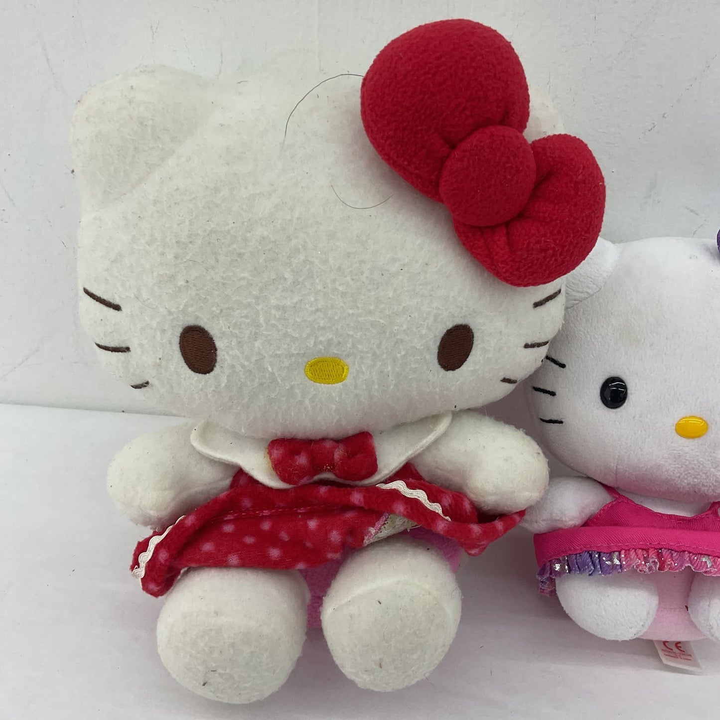 Sanrio Hello Kitty White Stuffed Animal Plush Toy Lot - Warehouse Toys