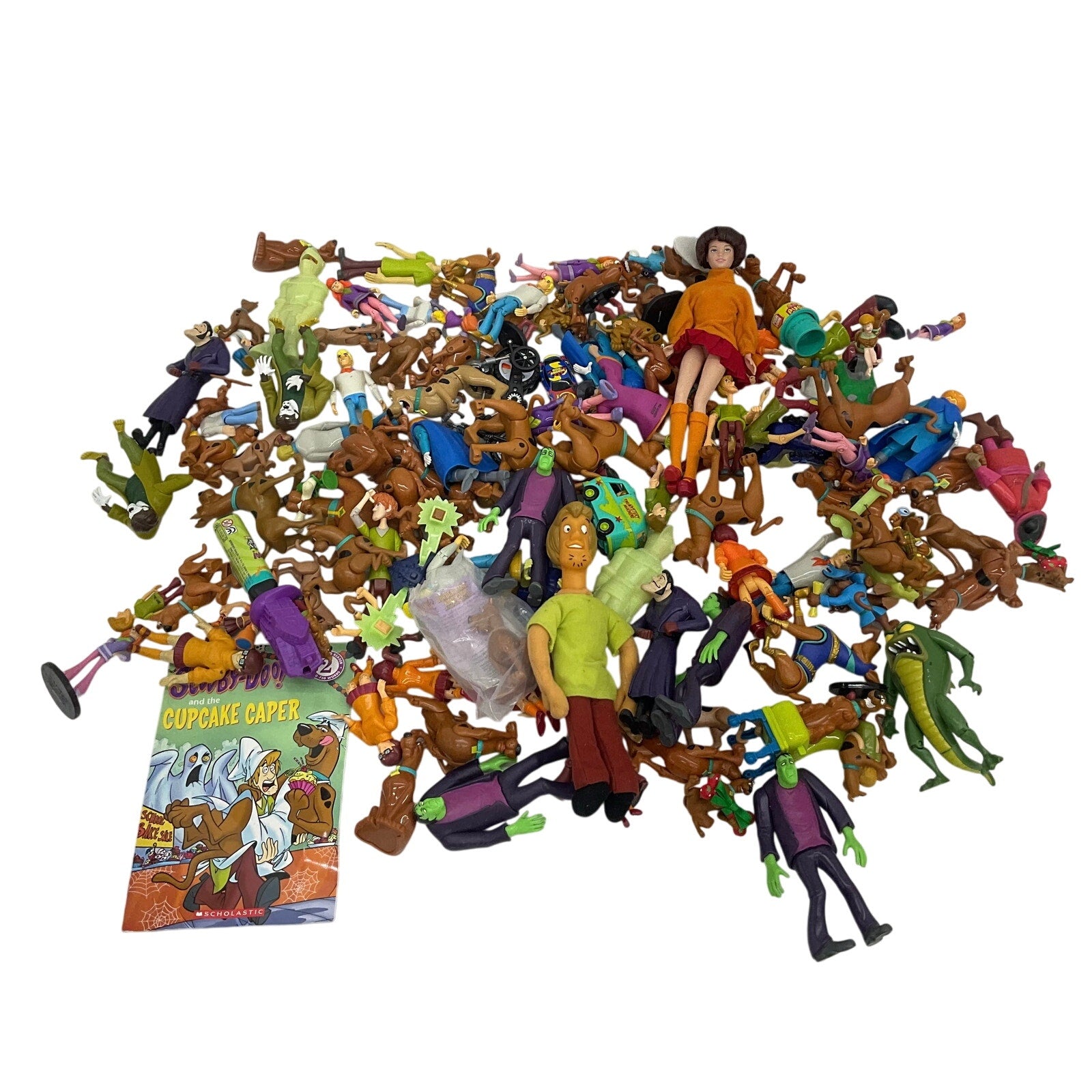 Scooby Doo Action Figures Toys Play Dolls Velma Shaggy Preowned LOT 10 lbs Mixed - Warehouse Toys