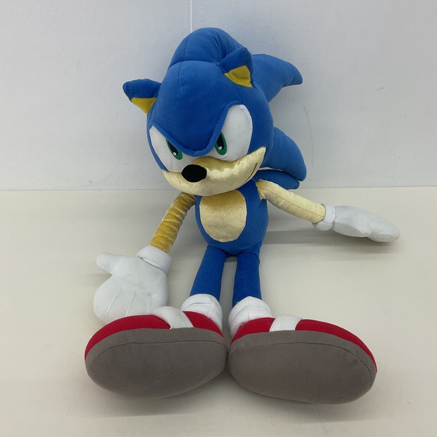 Sega Large Sonic the Hedgehog Plush Doll Stuffed Animal Used - Warehouse Toys