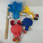 SEGA Sonic the Hedgehog Blue Stuffed Animal Plush Toy Lot Knuckles Tails - Warehouse Toys