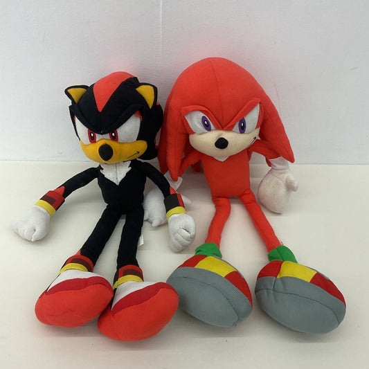 Sega Sonic the Hedgehog Character Plush Dolls Shadow & Knuckles Large Size - Warehouse Toys