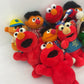 Sesame Street Characters Preowned Mixed LOT 12 lbs Plush Dolls Stuffed Animals - Warehouse Toys