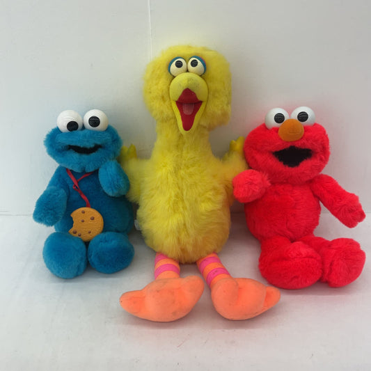 Sesame Street Stuffed Animal Toy Lot Big Bird Elmo Cookie Monster - Warehouse Toys