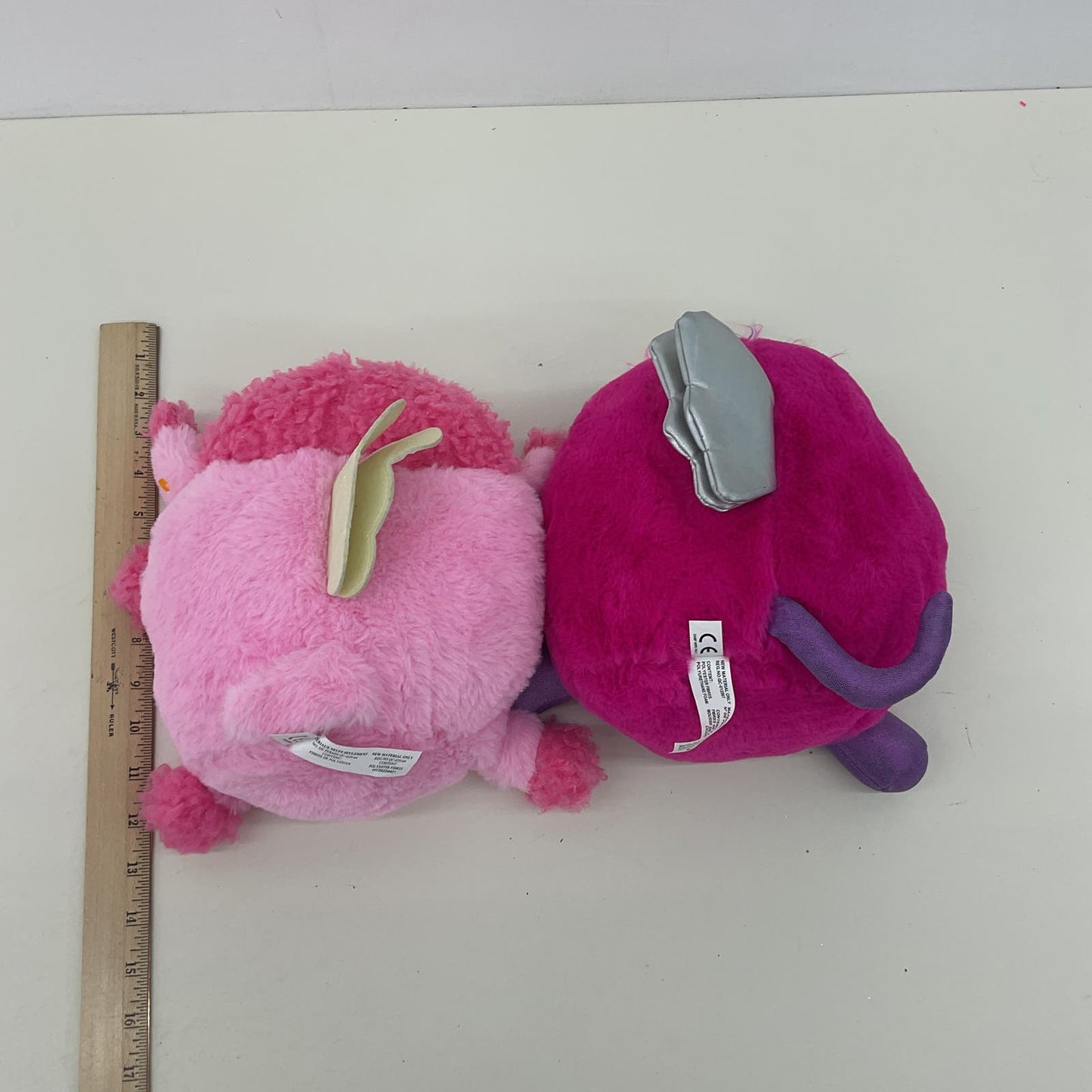 Shimmeez Pink Cuddly Plush Dolls Unicorn Elephant Stuffed Animals - Warehouse Toys