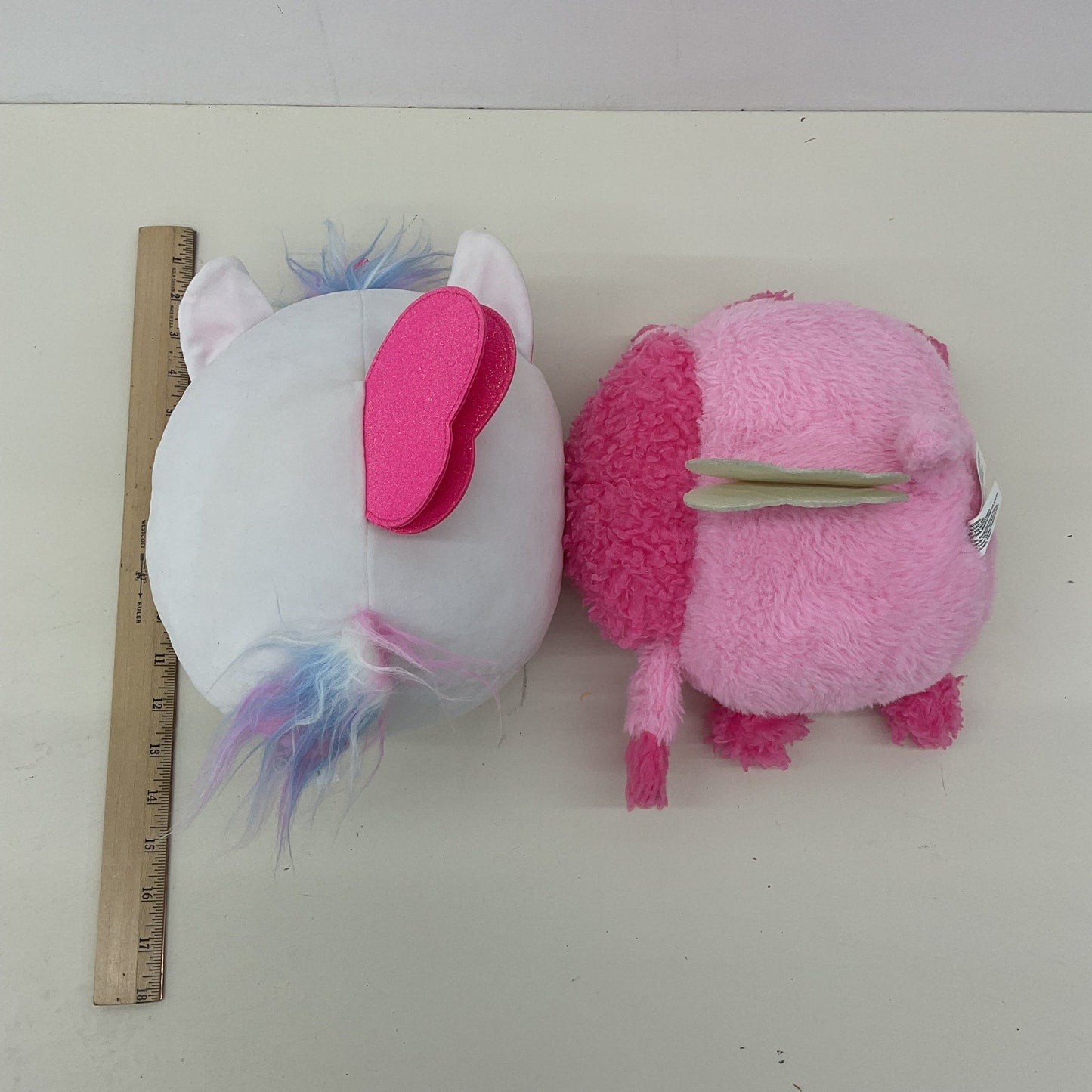 Shimmeez White Pink Character Unicorn Fairy Fantasy Plush Dolls - Warehouse Toys