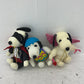 Snoopy Peanuts United Features Cartoon Dog stuffed Animal Lot - Warehouse Toys