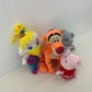 Soft Cuddly LOT Disney Tigger Dumbo Chuck E Cheese Helen Peppa Pig Plush Dolls - Warehouse Toys