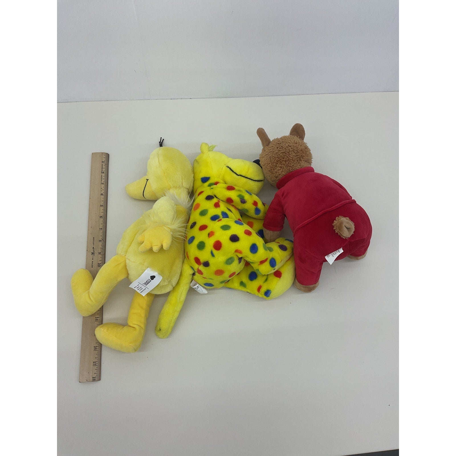 Soft Cuddly LOT Kohls Cares for Kids Dr. Seuss Zoo Sneetch Storybook Plush - Warehouse Toys