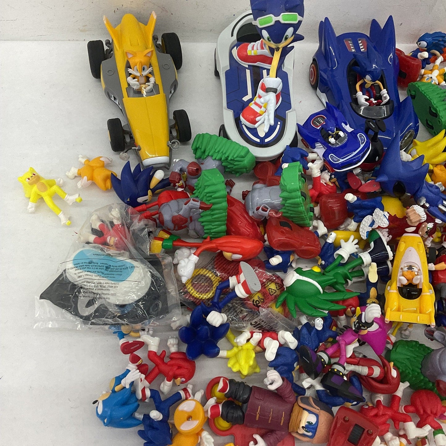 Sonic the Hedgehog 10 lbs Action Figure Collection Happy Meal Mixed Preowned LOT - Warehouse Toys