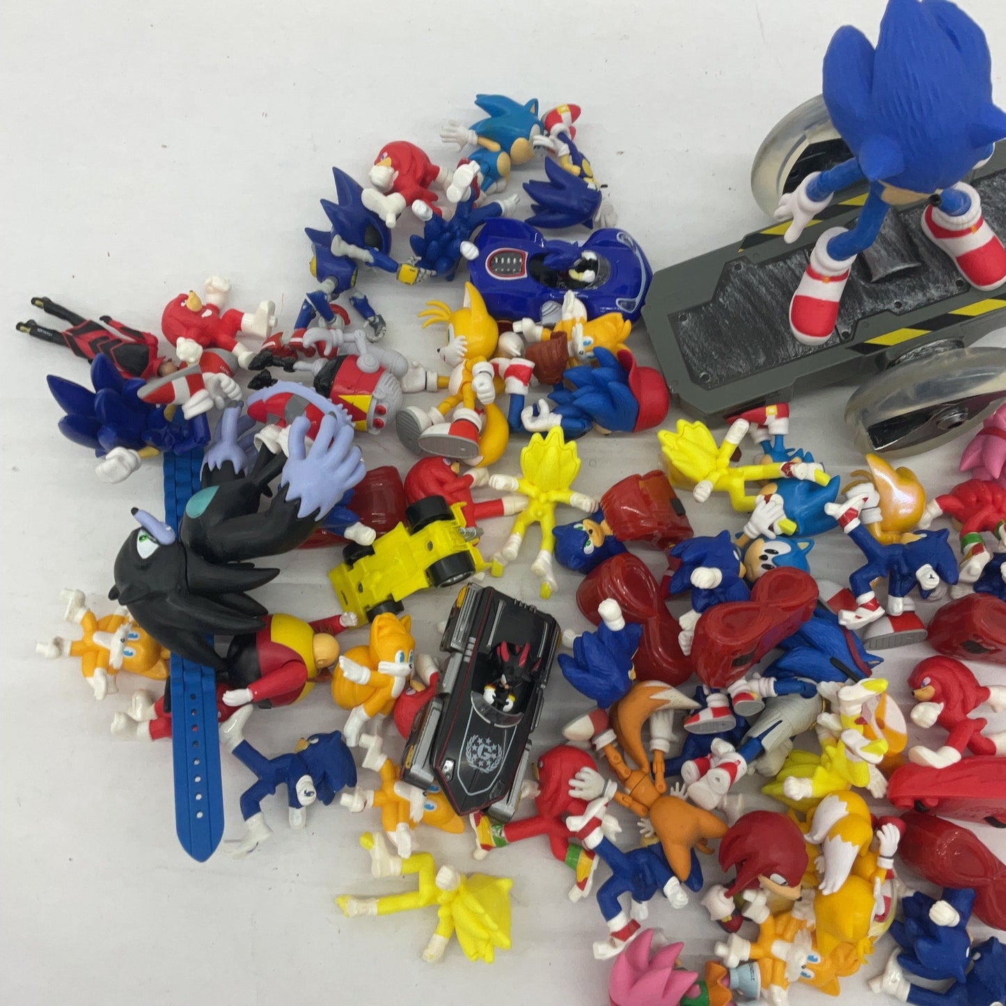 Sonic the Hedgehog 5 lbs Action Figure Collection Happy Meal Mixed Preowned LOT - Warehouse Toys