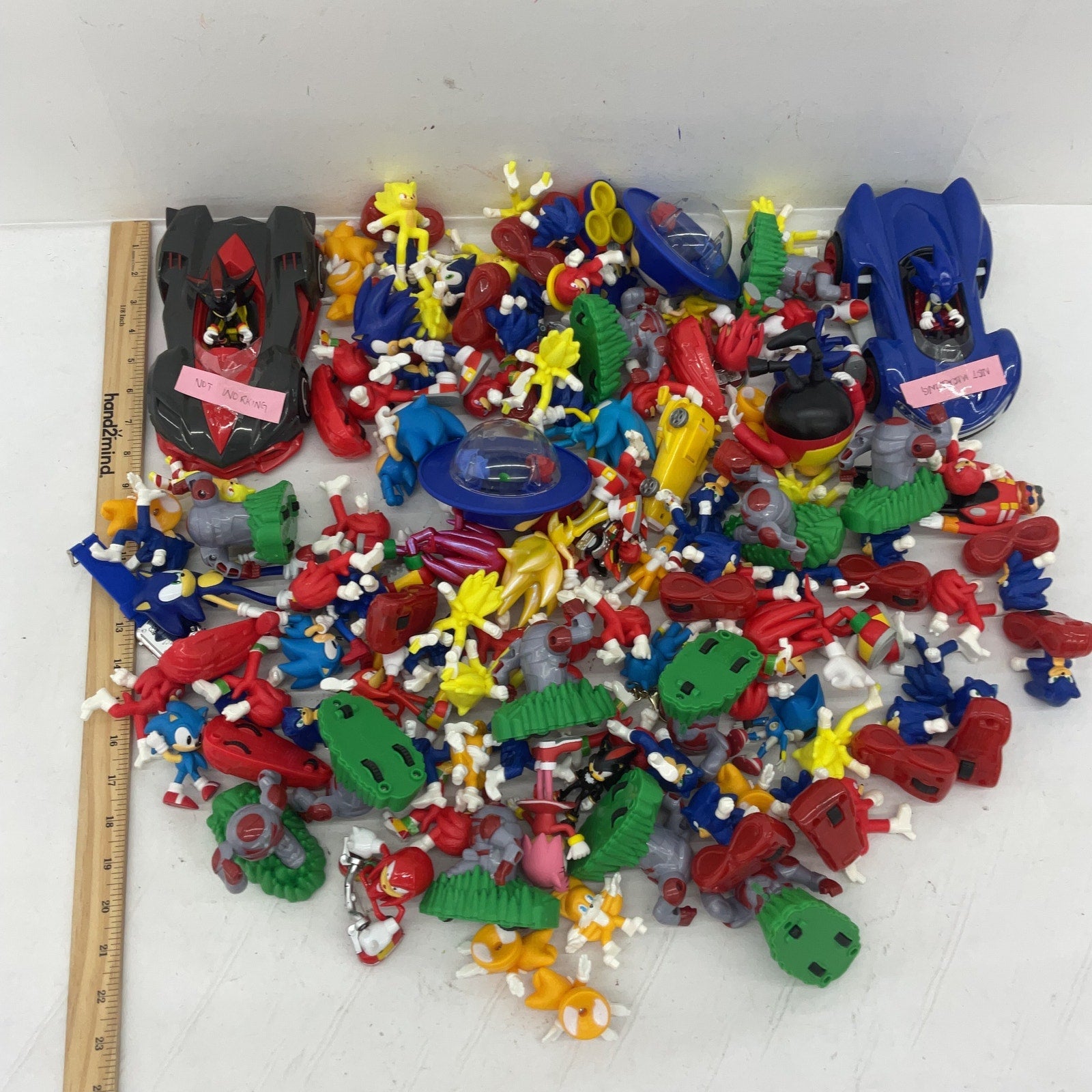 Sonic the Hedgehog Action Figure Collection Happy Meal Mixed Preowned LOT 10 lbs - Warehouse Toys