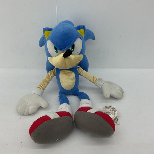 Sonic The Hedgehog Blue Plush Video Game Toy - Warehouse Toys