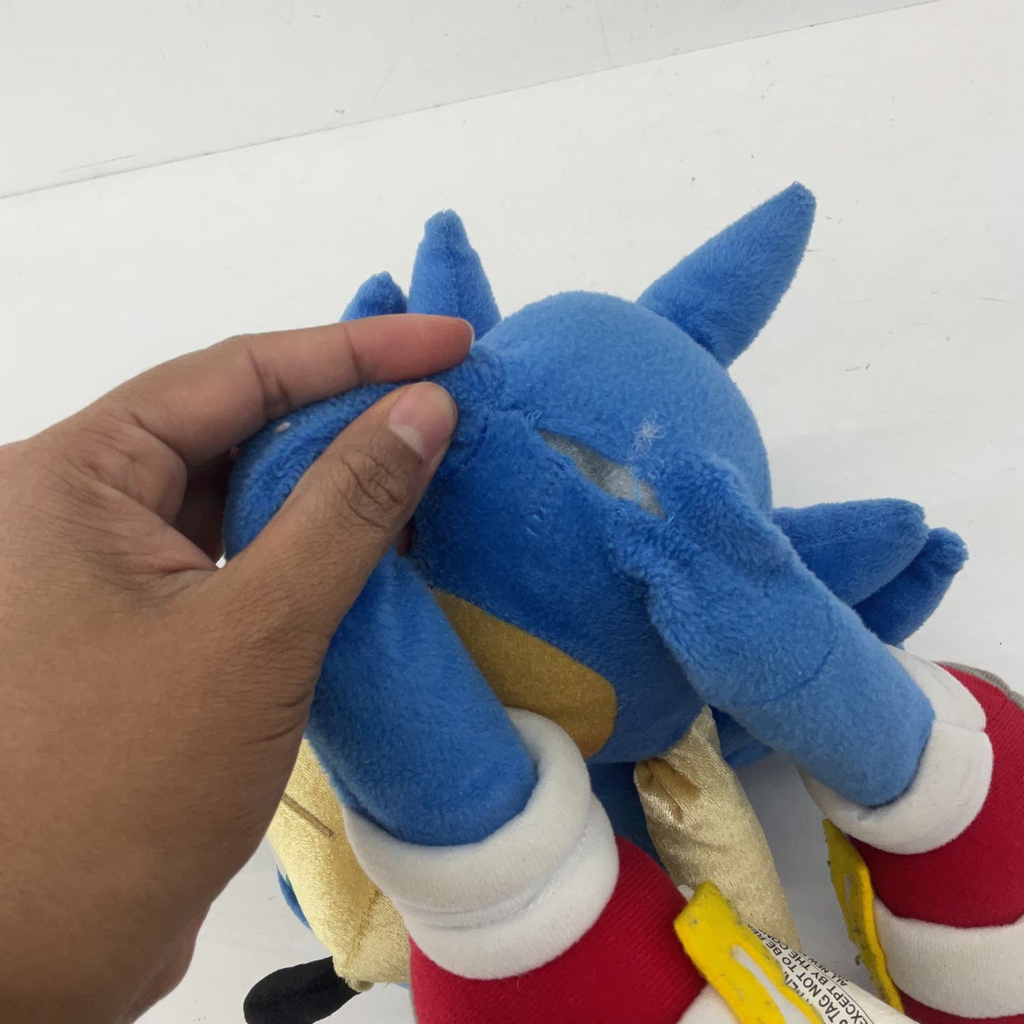 Sonic The Hedgehog Blue Plush Video Game Toy - Warehouse Toys