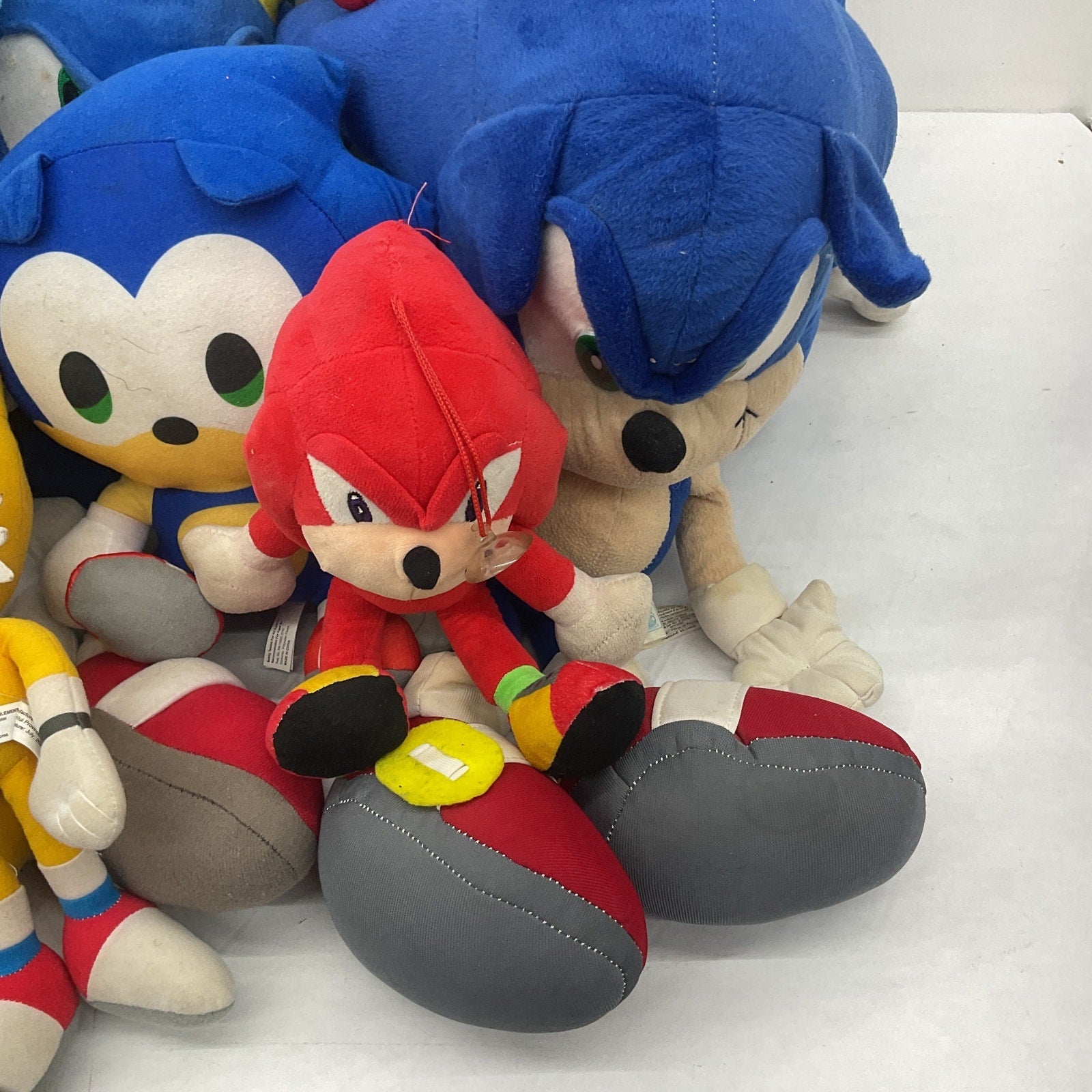 Sonic the Hedgehog Dr Robotnik Tails Mixed Stuffed Animals LOT Preowned 13 lbs - Warehouse Toys