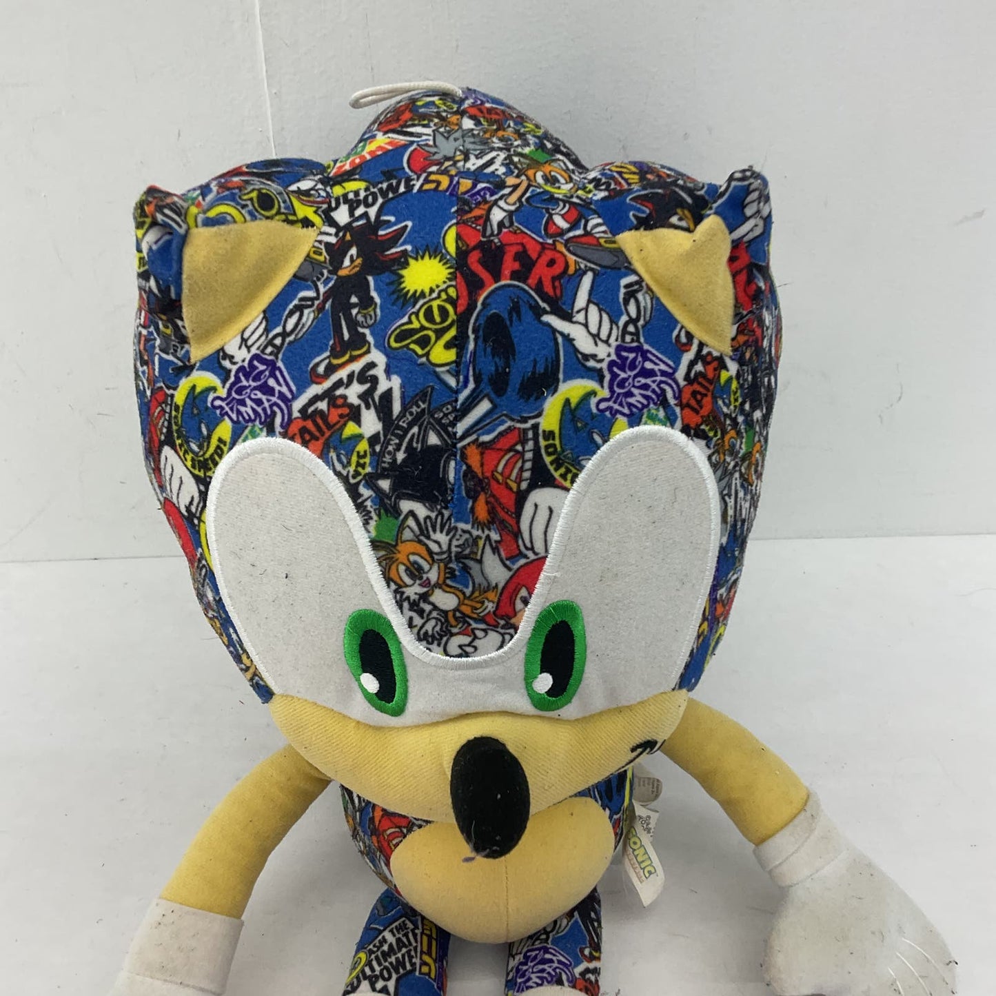 Sonic The Hedgehog Multicolor Stuffed Animal Plush Toy - Warehouse Toys