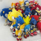 Sonic the Hedgehog Stuffed Animals LOT Preowned 11 lbs Super Sonic RARE! Plush - Warehouse Toys