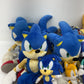 Sonic the Hedgehog Stuffed Animals LOT Preowned 12 lbs Shadow Knuckles Tails - Warehouse Toys