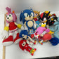 Sonic the Hedgehog Stuffed Animals LOT Preowned 13 lbs Amy Knuckles Tails - Warehouse Toys