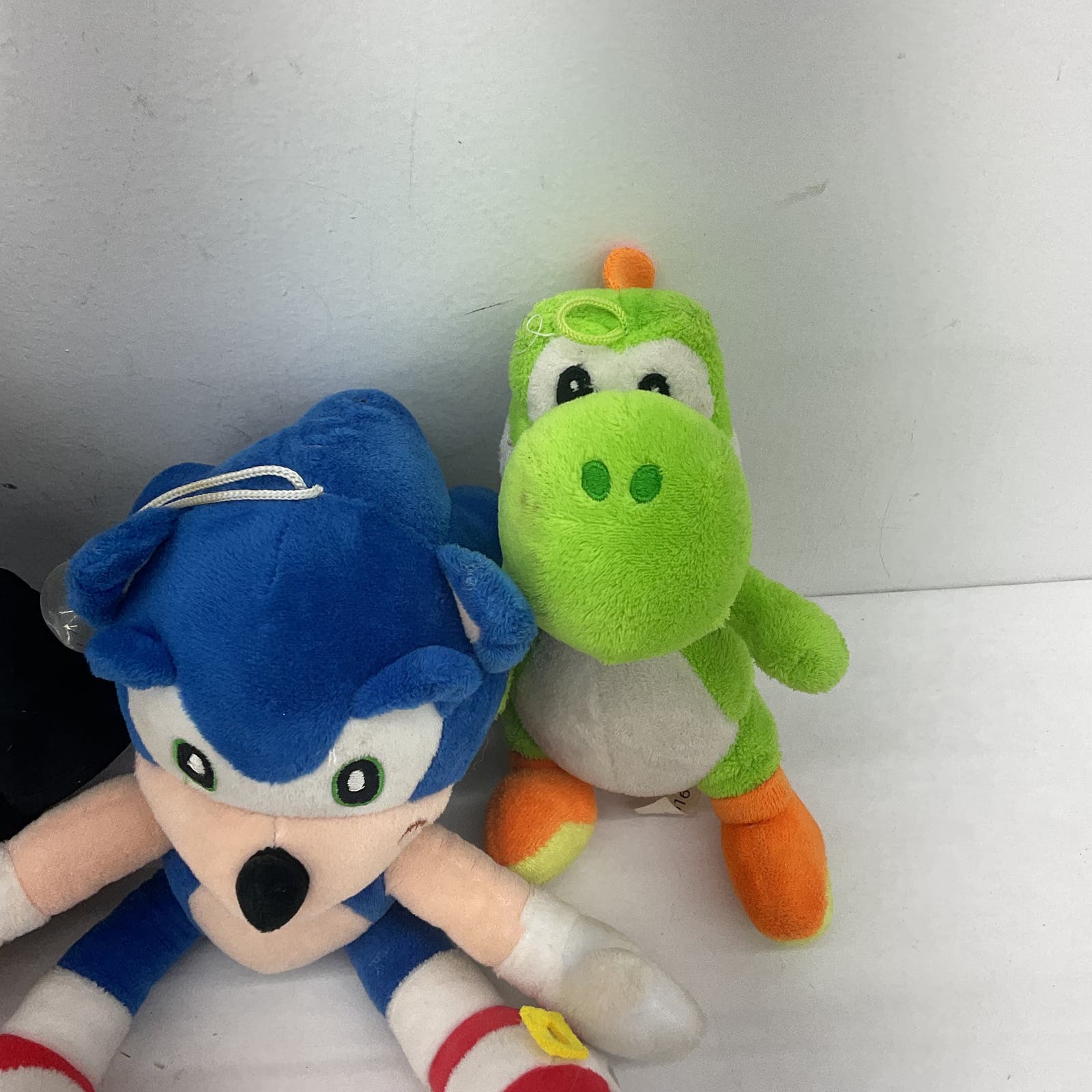 Sonic the Hedgehog Yoshi Pittsburgh Penguins Bear Super Mario Plush Toy Lot - Warehouse Toys