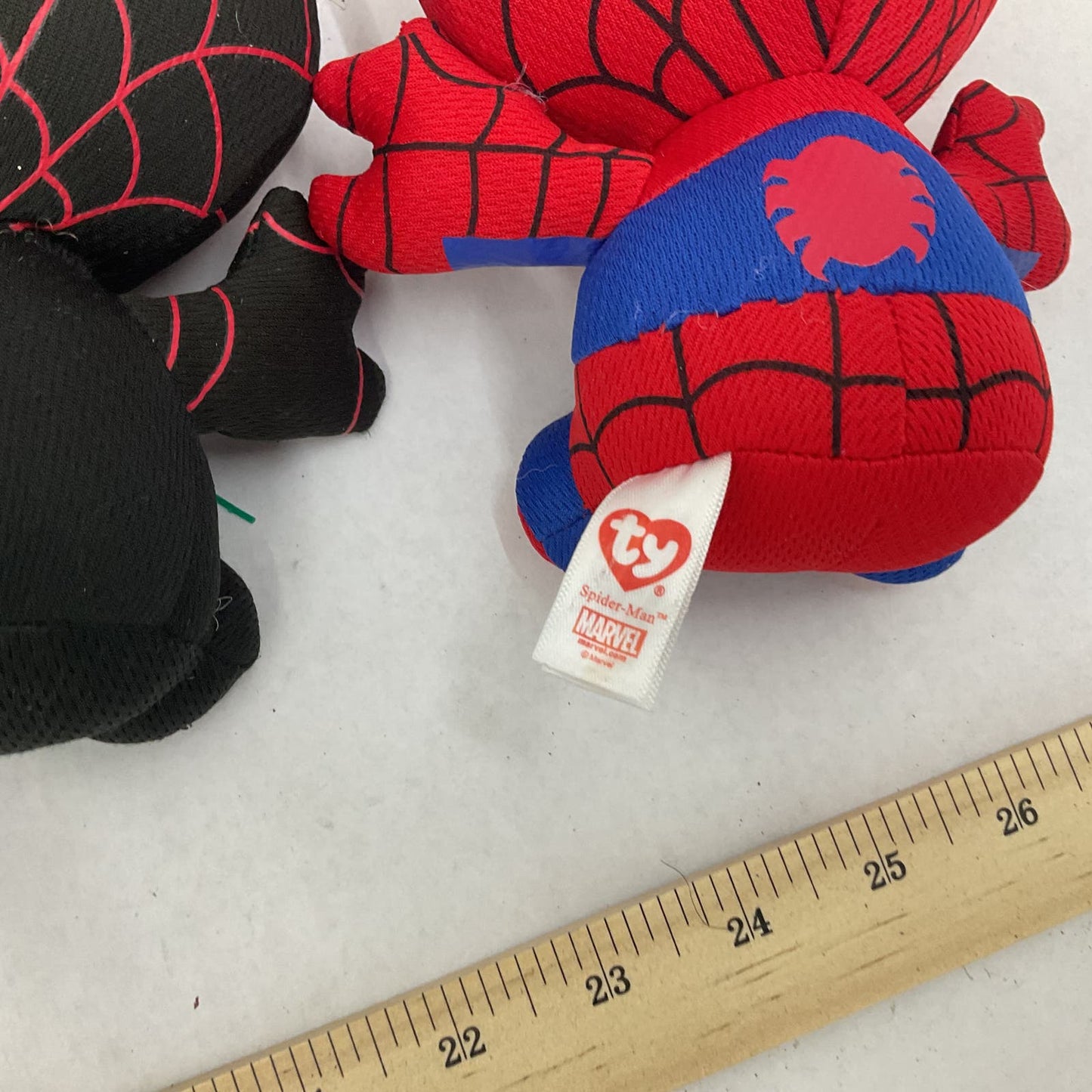 Spiderman Red Stuffed Animal Plush Toy Lot TY Superhero - Warehouse Toys