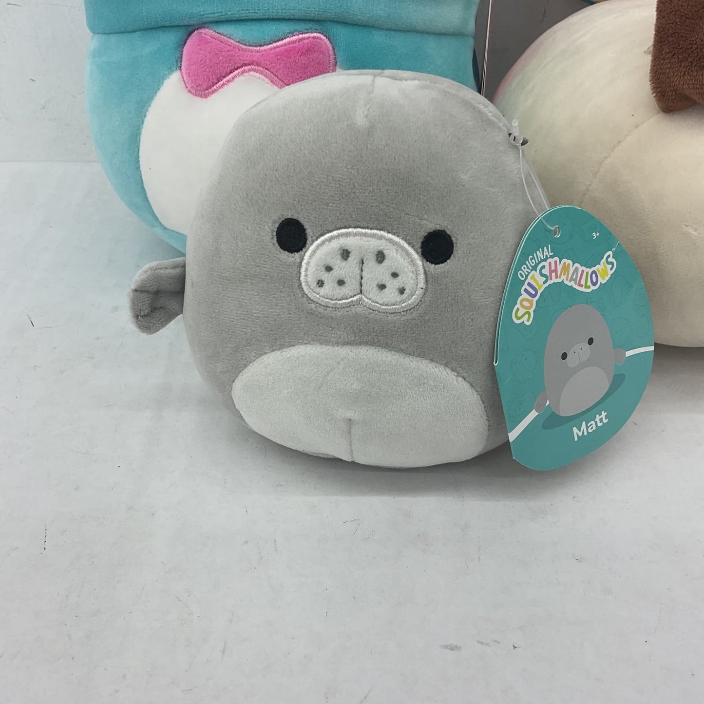 Squishmallow Stuffed Animal Penguin Dog Matt Plush Lot - Warehouse Toys