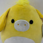 Squishmallow Yellow Stuffed Animal Gavyn Donkey Plush - Warehouse Toys