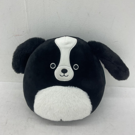 Squishmallows Black White Stuffed Animal Dog Plush Toy - Warehouse Toys