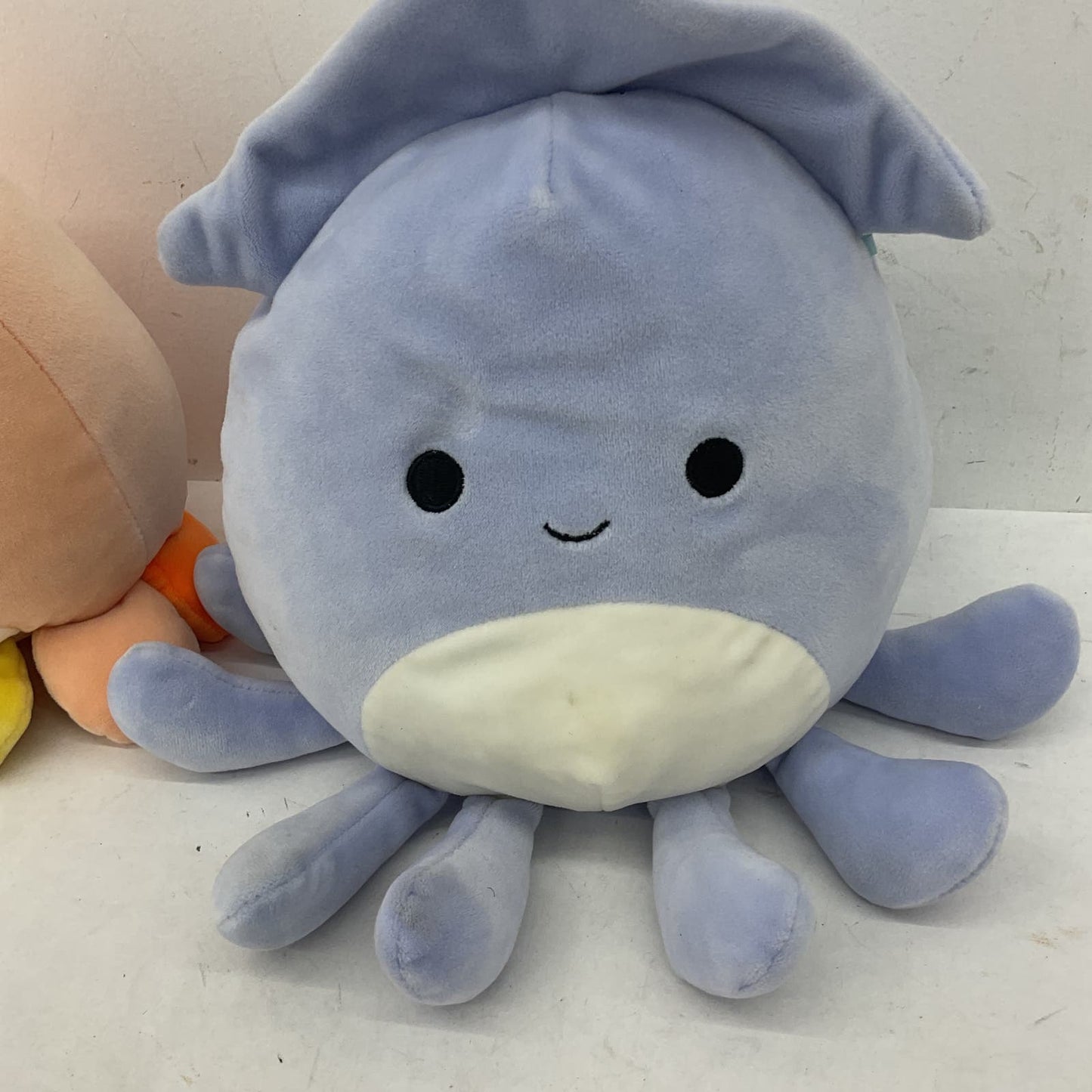 Squishmallows Blue Orange Octopus Squid Stuffed Animal Plush Toys - Warehouse Toys