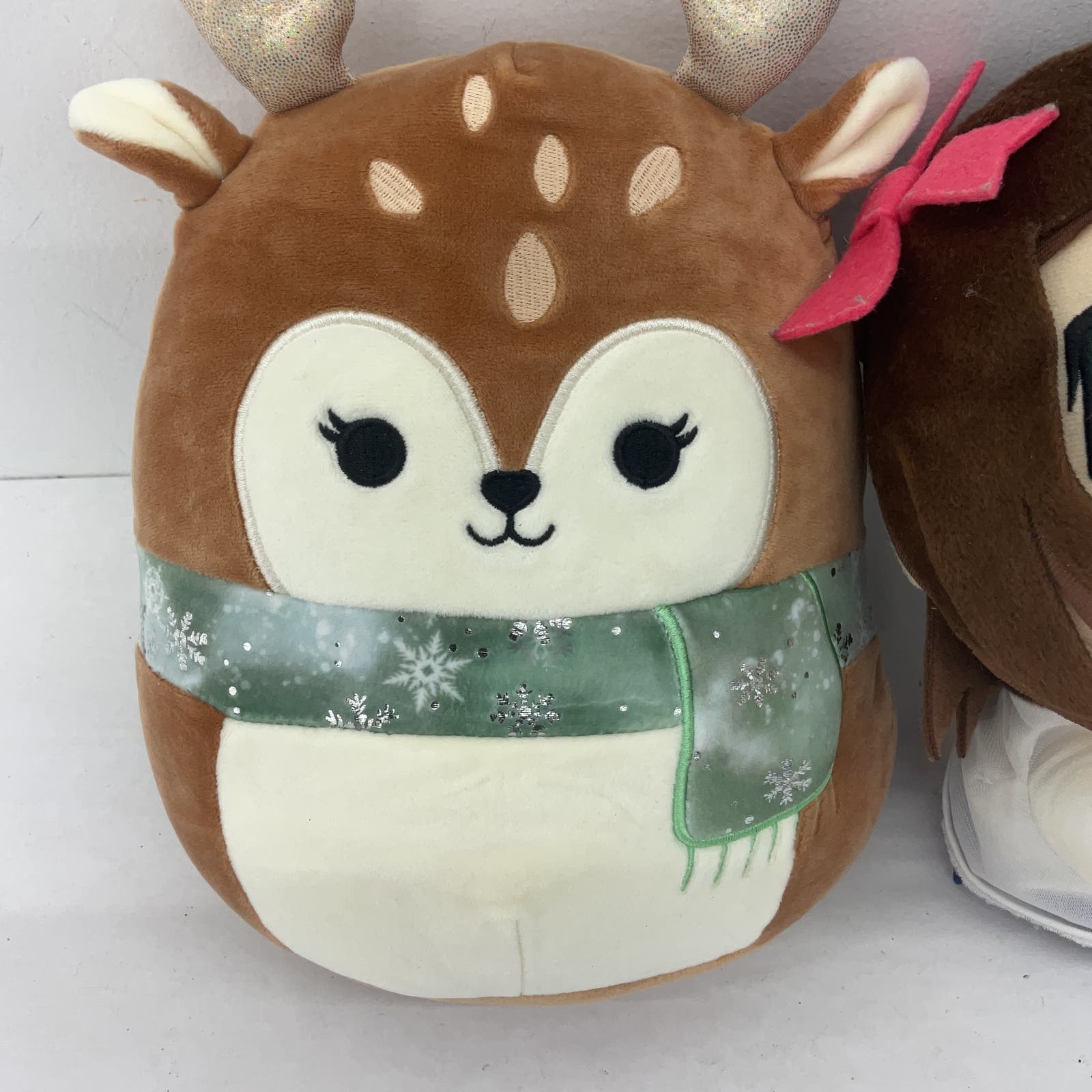 Squishmallows Brown Deer Duck Stuffed Animal - Huggable Toy for Kids - Warehouse Toys