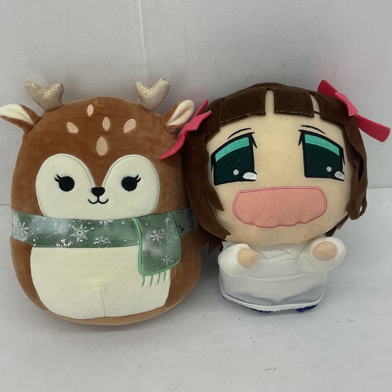 Squishmallows Brown Deer Duck Stuffed Animal - Huggable Toy for Kids - Warehouse Toys