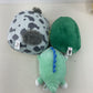 Squishmallows Character Plush LOT Green Avocado Nemotoad Gray Spotted Horse - Warehouse Toys