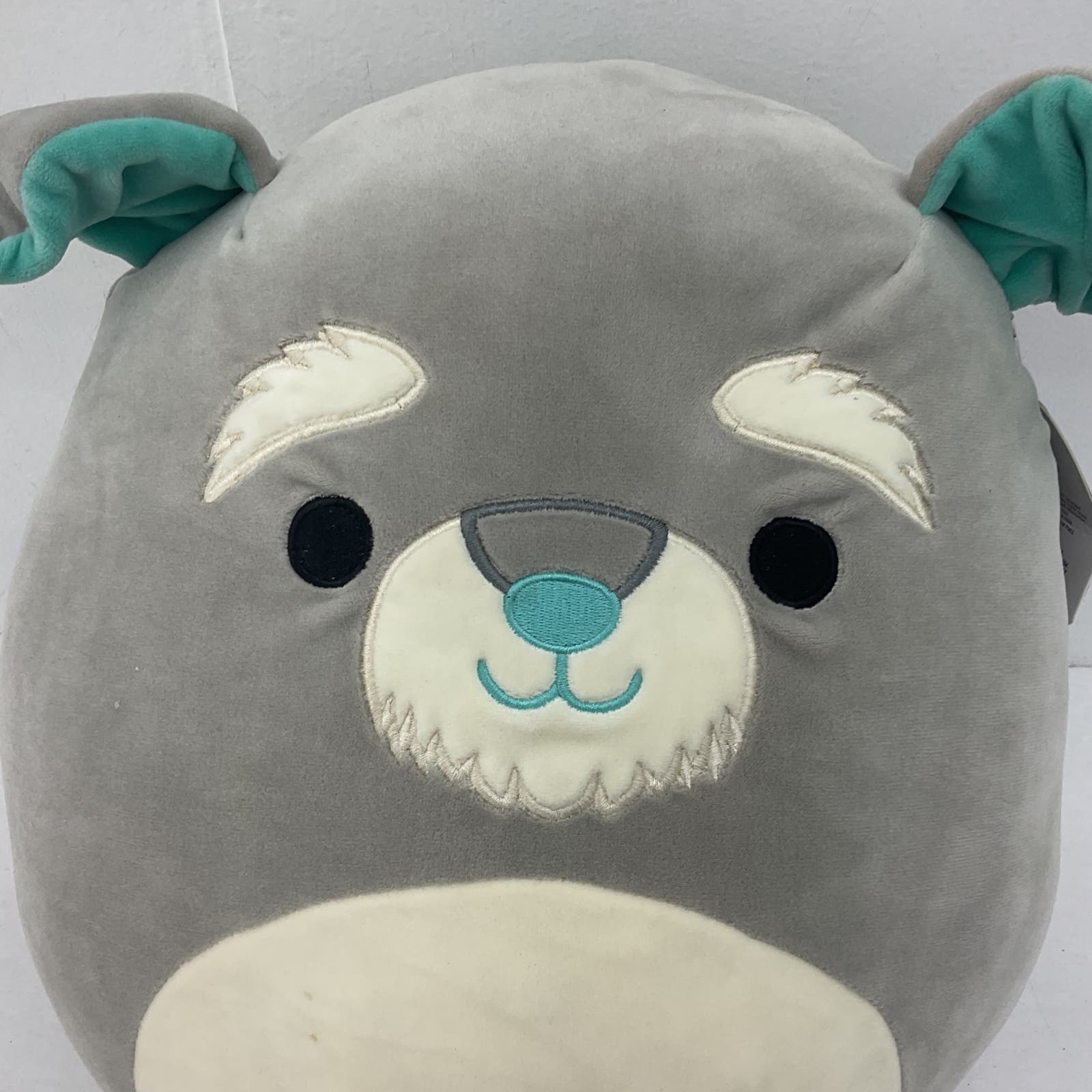 Squishmallows Gray Dog Plush Stuffed Animal Toy - Warehouse Toys