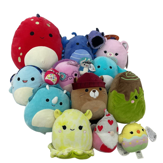 Squishmallows LOT 5 lbs Soft Character Plush Stuffed Toys Preowned Animals Food - Warehouse Toys