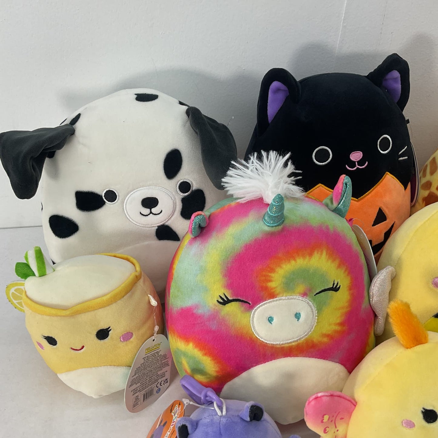 Squishmallows Multicolor Stuffed Animals Plush Toy Lot - Warehouse Toys