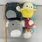 Squishmallows Pax Banana Elephant Cat Plush Toy Stuffed Lot - Warehouse Toys