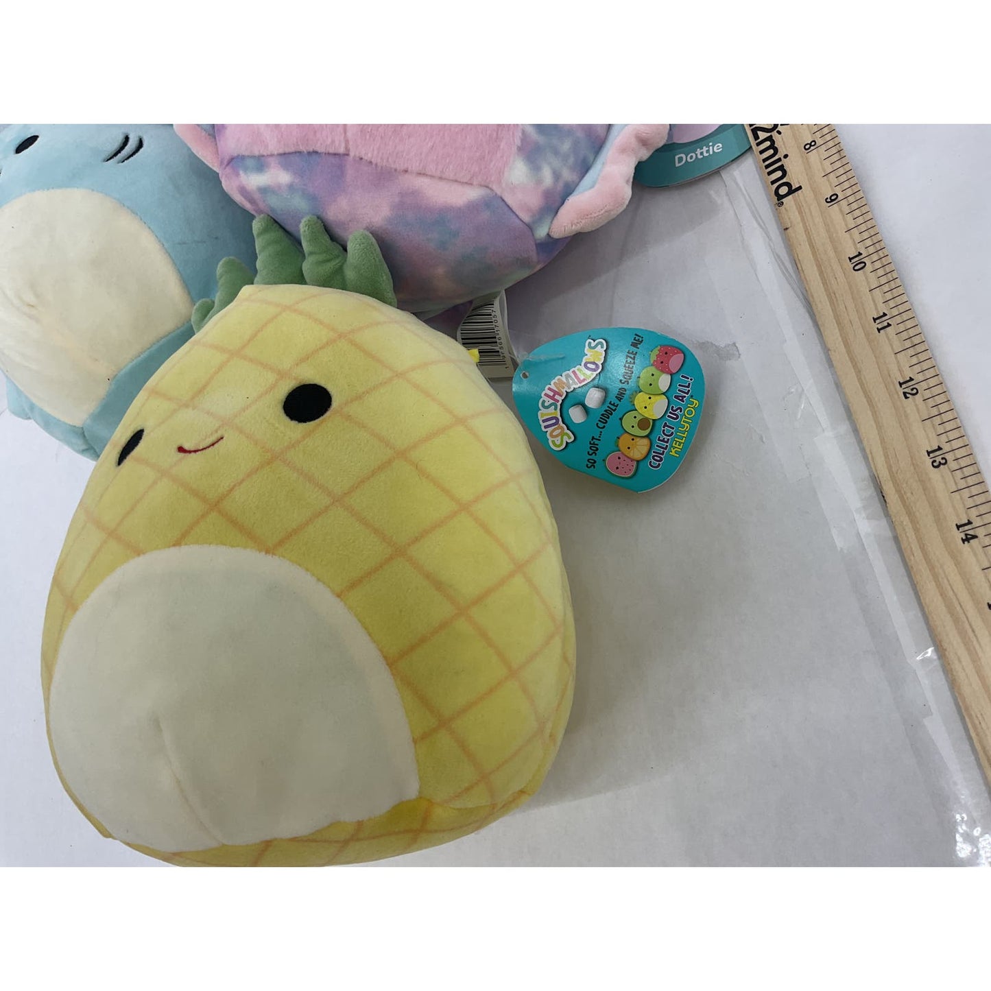 Squishmallows Pineapple Shark Multicolor Stuffed Animal - Toys & Hobbies - Warehouse Toys