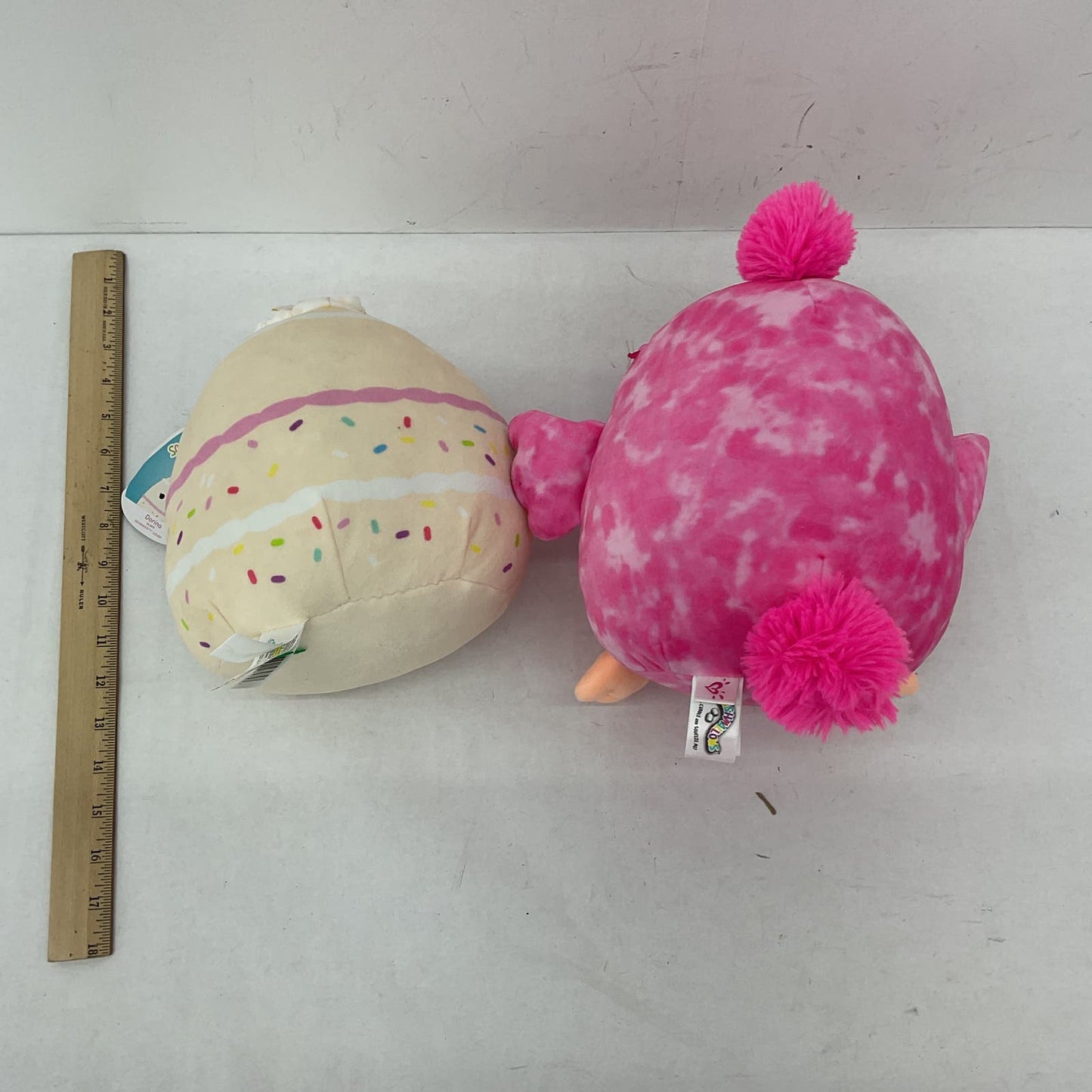 Squishmallows Pink Stuffed Animal Cake Flamingo Plush Toys - Warehouse Toys