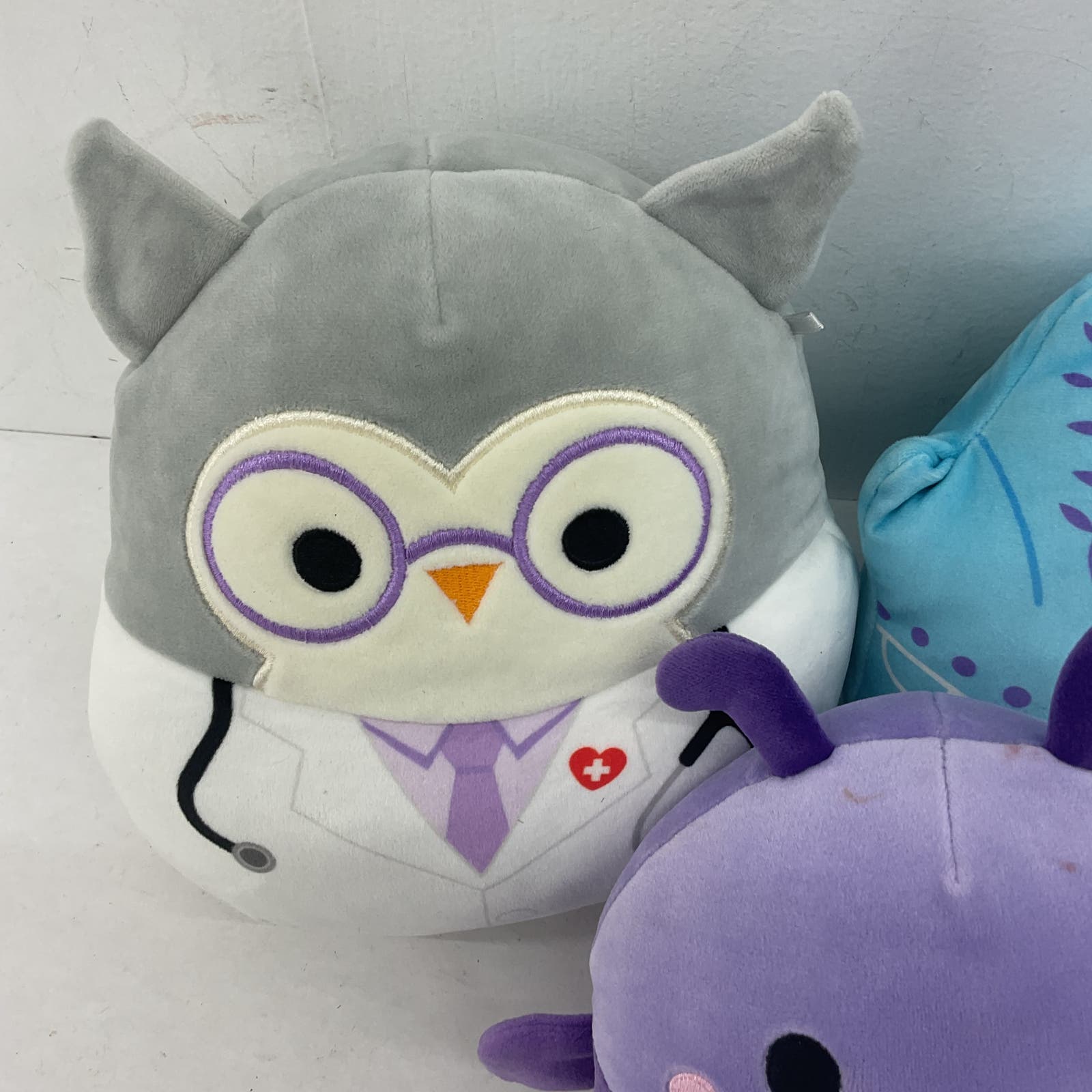 Squishmallows Plush Toy - Multicolor Purple Blue Owl Bug Toys Lot - Warehouse Toys