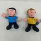 Star Trek Spock Captain Kirk Character Plush Dolls LOT of 2 Toys - Preowned - Warehouse Toys