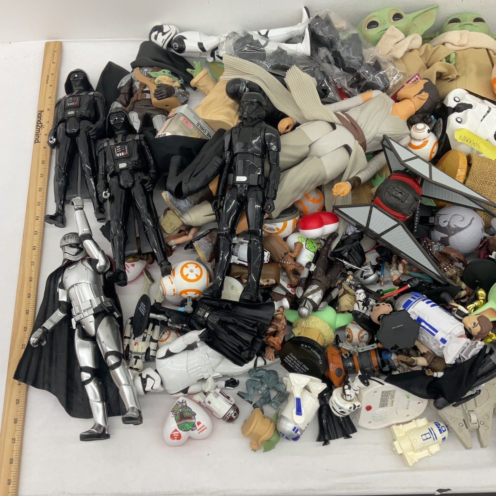 Star Wars Action Figure Collection HUGE 25 lbs!!! Storm Troopers BB8 Grogu Droid - Warehouse Toys