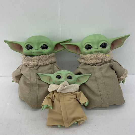 Star Wars Baby Yoda Grogu Doll Action Figure Lot of 3 - Warehouse Toys