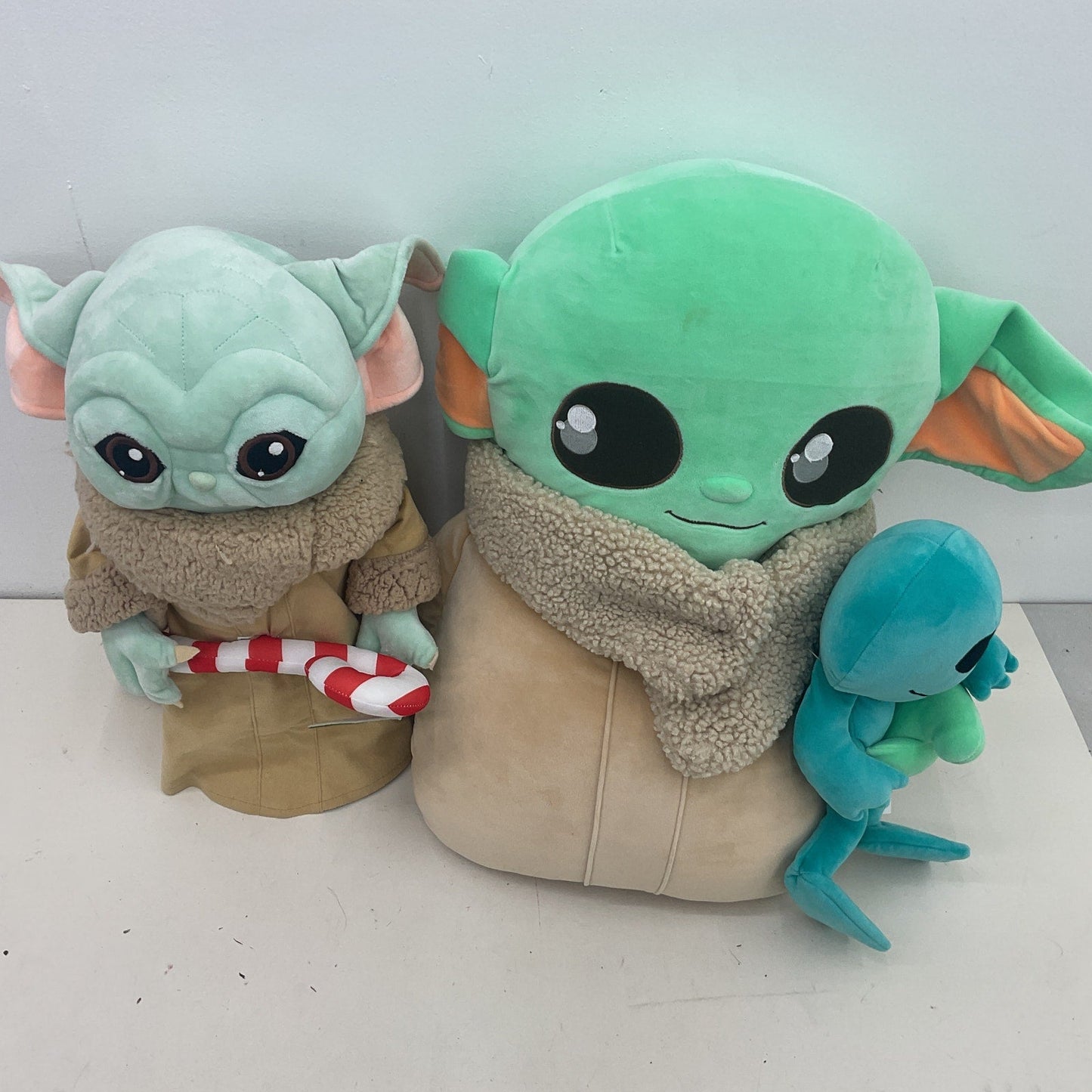 Star Wars Large Jumbo Baby Grogu Yoda Plush Dolls Xmas Decor Preowned - Warehouse Toys