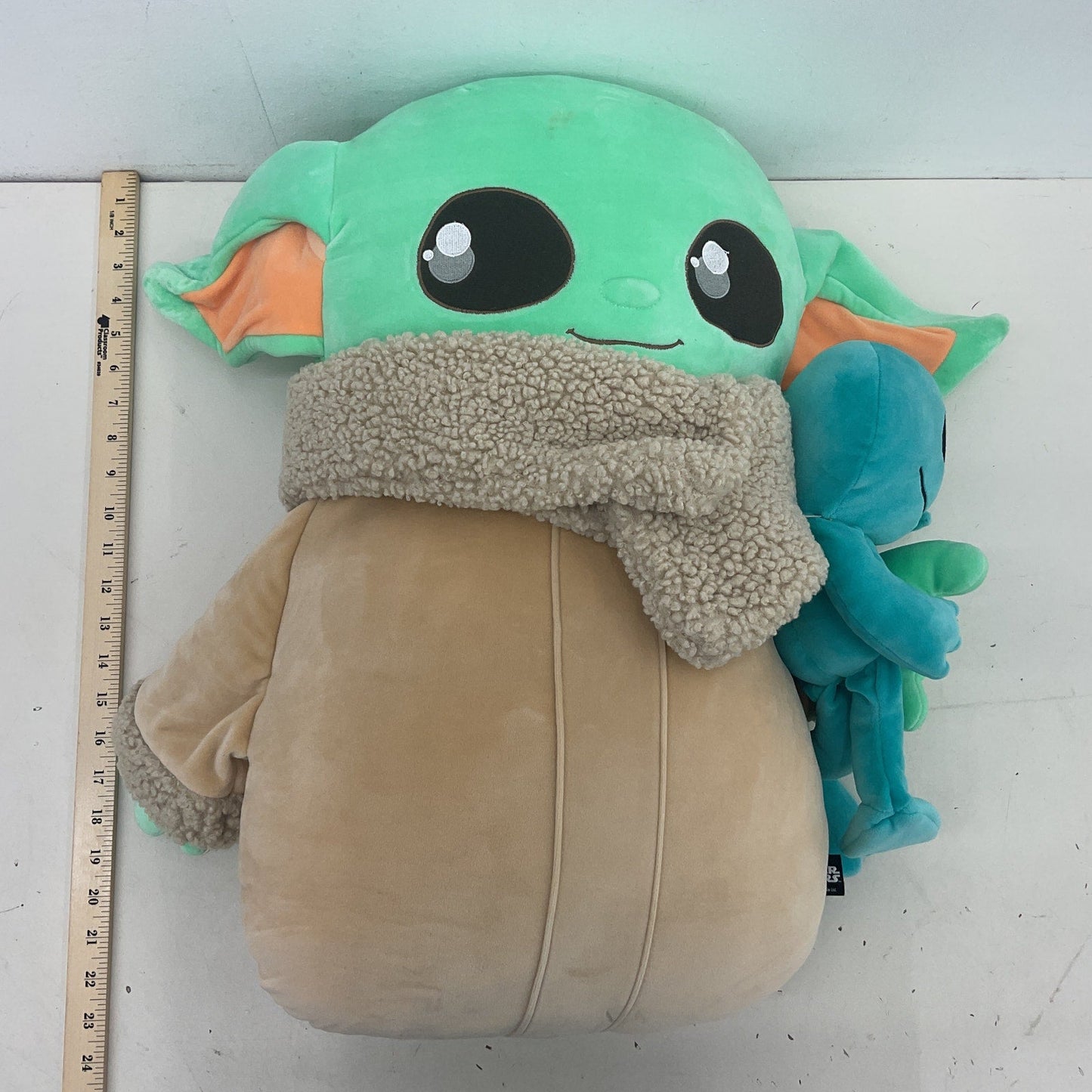 Star Wars Large Jumbo Baby Grogu Yoda Plush Dolls Xmas Decor Preowned - Warehouse Toys