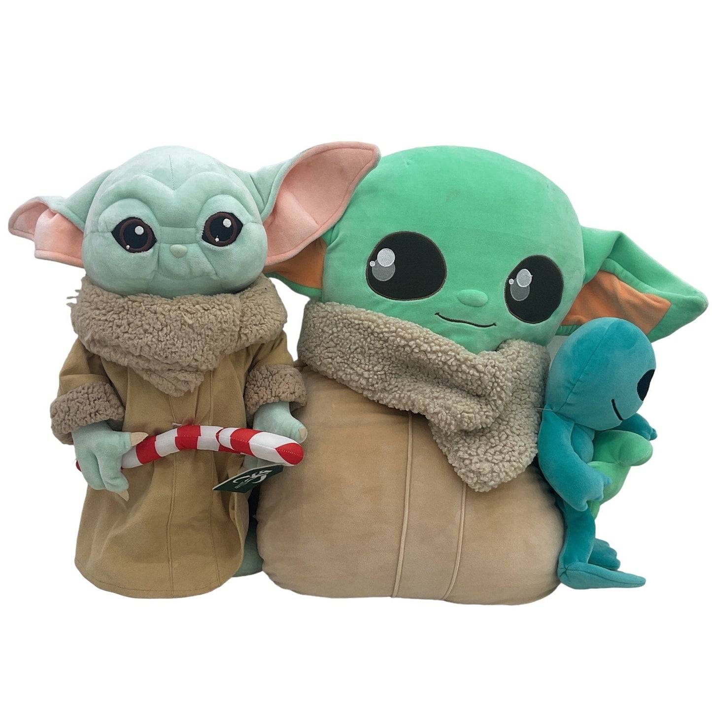 Star Wars Large Jumbo Baby Grogu Yoda Plush Dolls Xmas Decor Preowned - Warehouse Toys