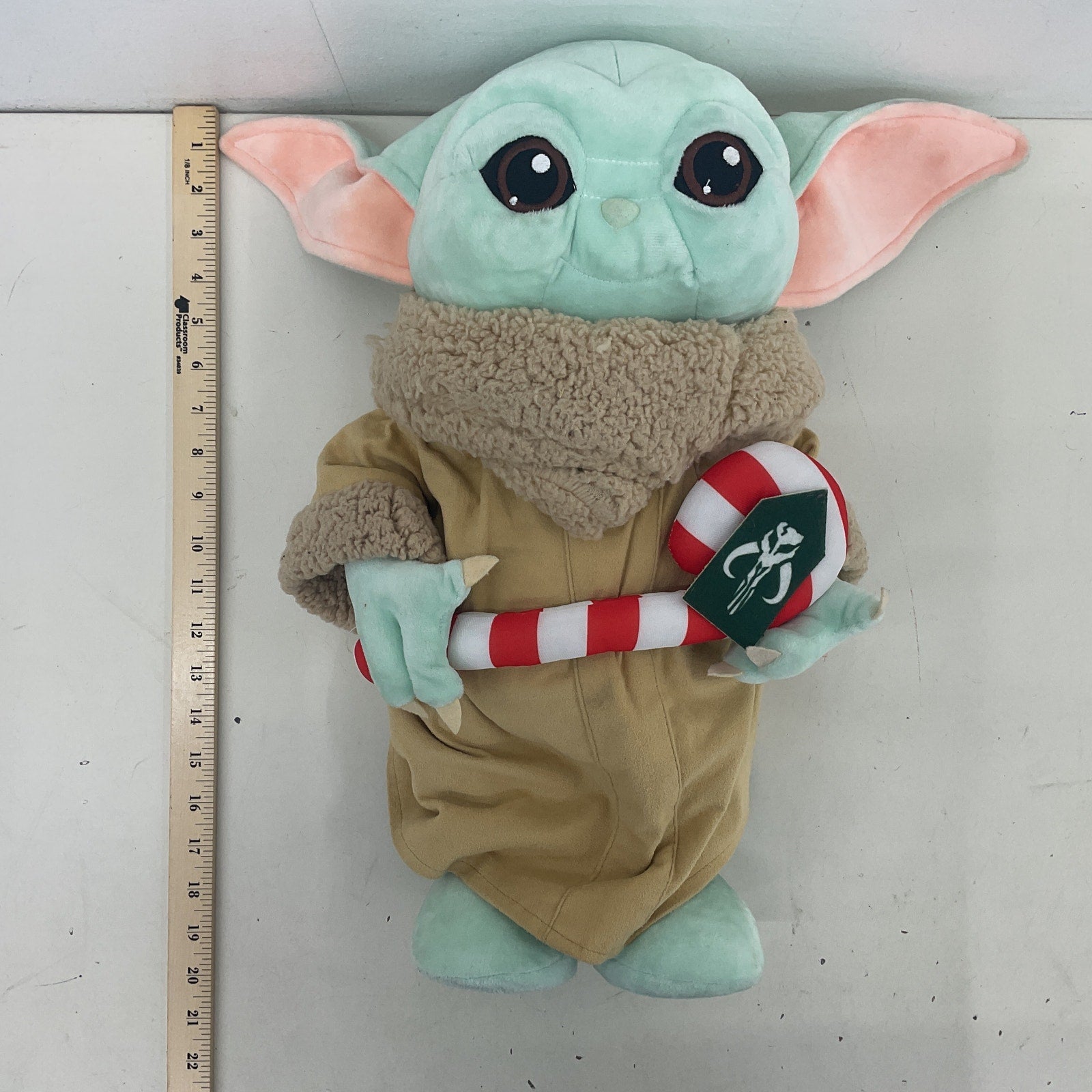 Star Wars Large Jumbo Baby Grogu Yoda Plush Dolls Xmas Decor Preowned - Warehouse Toys