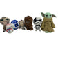 Star Wars Mixed Preowned Character Plush Dolls Stuffed Droids Yoda Chewbacca - Warehouse Toys